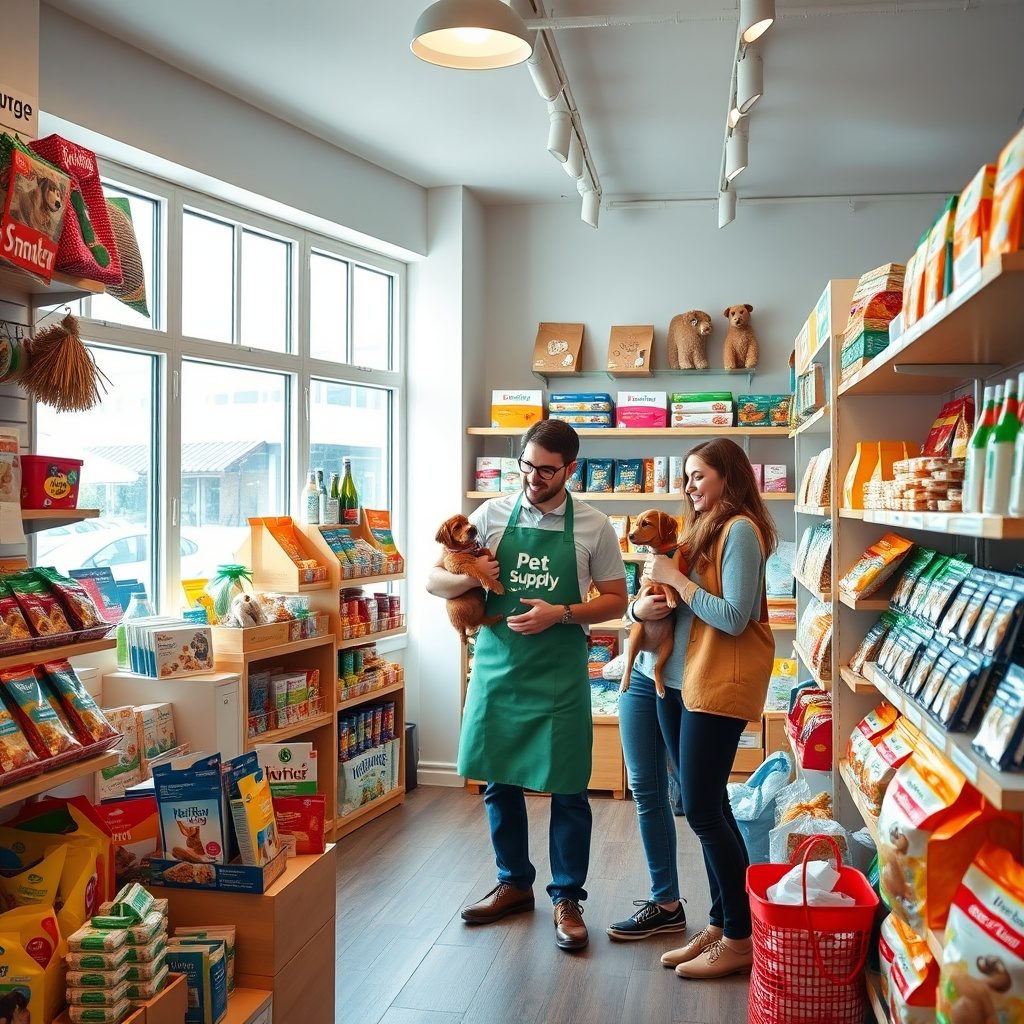 New pet supplies for new owners